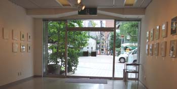 京都銅版画協会展の当番に行ってきました。