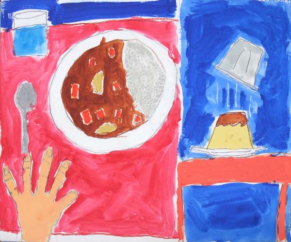 子供絵画工作教室　食欲の秋　3