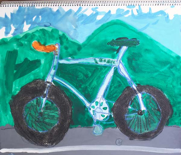 子供アトリエ　平林先生の自転車　2