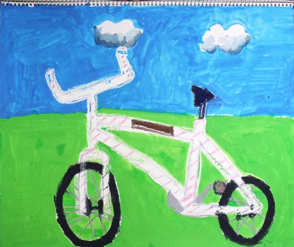 子供アトリエ　平林先生の自転車　2