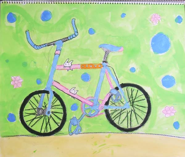 子供アトリエ　平林先生の自転車　1