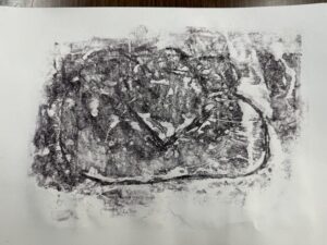 京都の子供絵画教室 OWL美術研究所 キッチンリトグラフの作品例