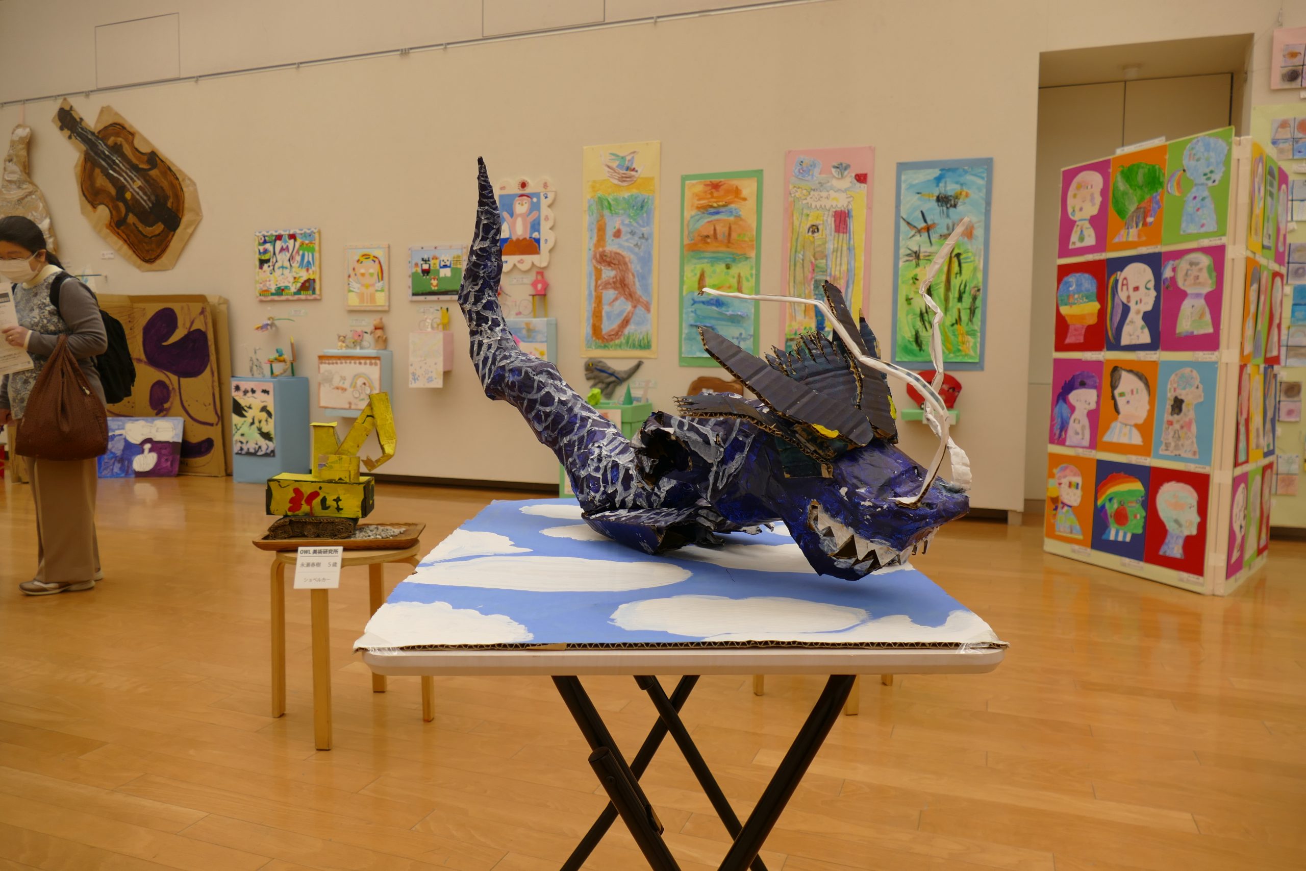 第46回児童画国際交流展への挑戦！子供アトリエ工作の成果｜京都伏見のOWL美術研究所