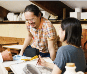 夏期講習の指導の様子