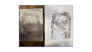 京都の子供絵画教室 OWL美術研究所 キッチンリトグラフの作品例